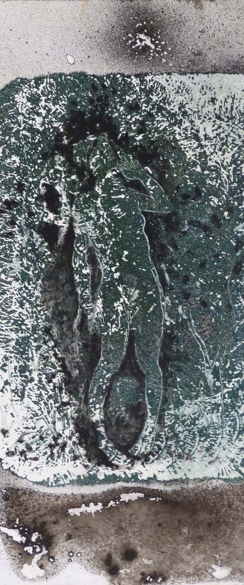 The Green Forest, 41x29 cm by Frederic Belaubre