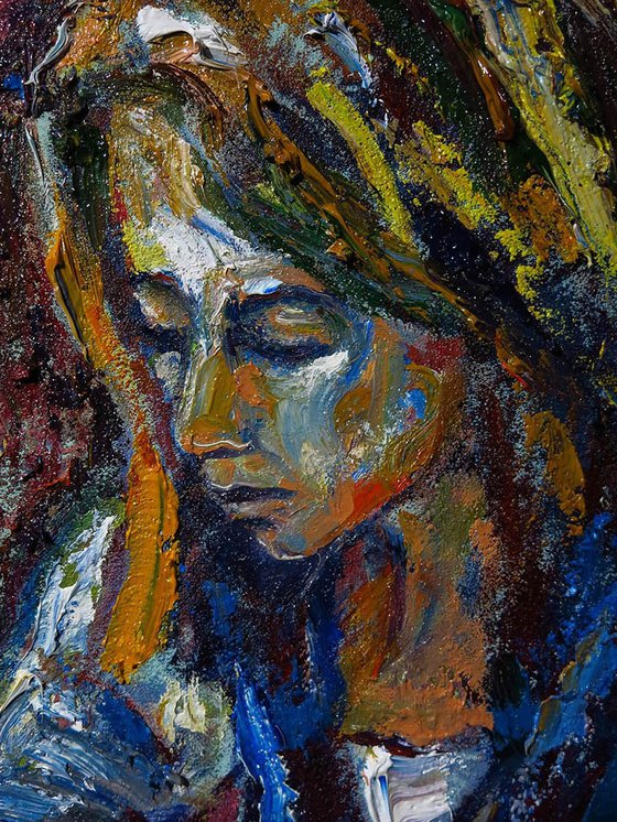 Original Oil Painting Love