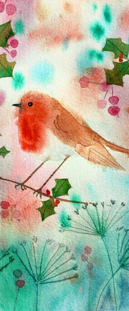 Little robin by Mary Stubberfield