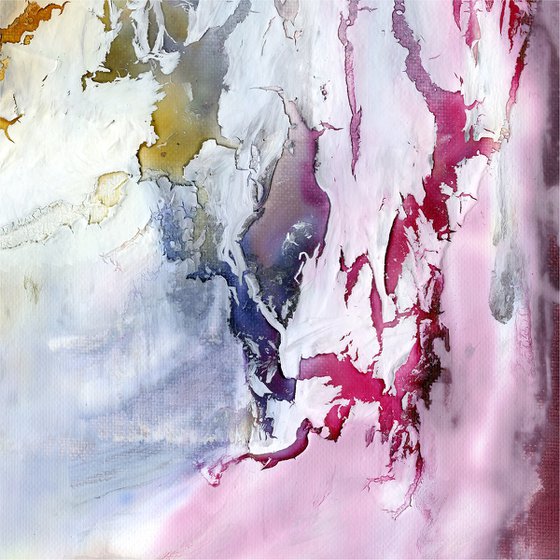 Mystical Moments 2 - Textural Abstract Painting  by Kathy Morton Stanion