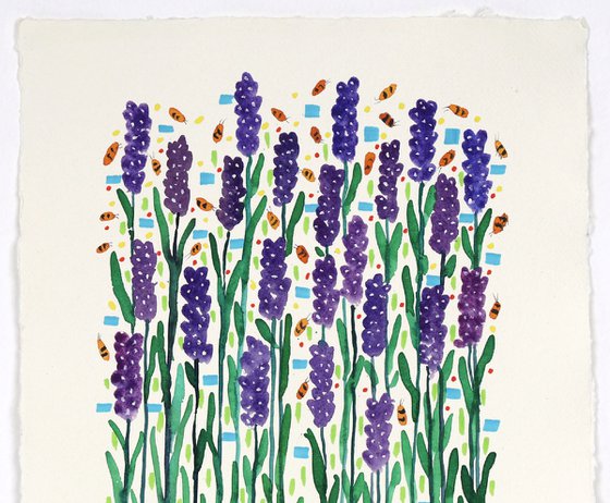Lavender and Bees