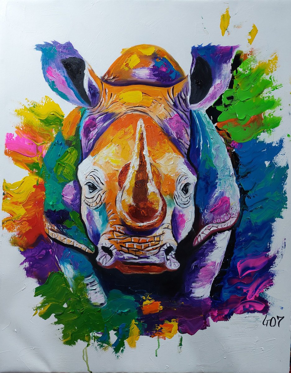 Guardian Of The Wild By Gregory George Kalinga, 31 X 39, Artwork For Sale On Artfinder