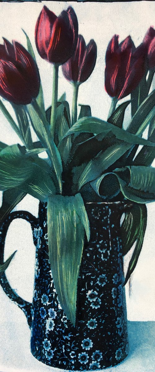 Dark Tulips by Diane McLellan