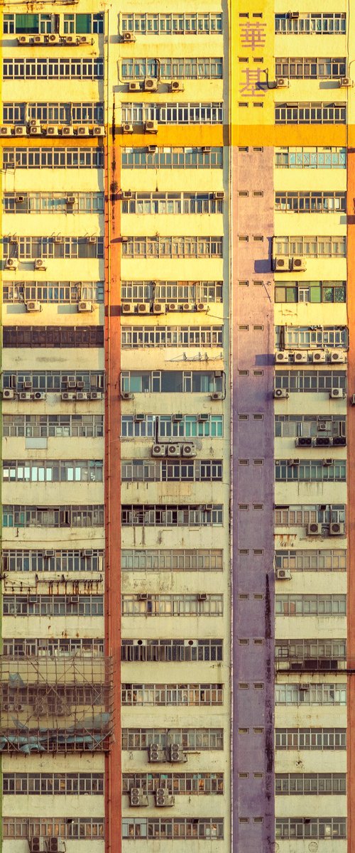 Tetris no.4 - 24x24" Edition by Serge Horta