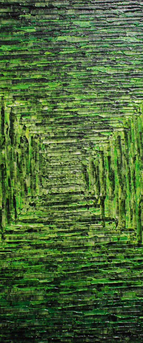 Green square gradient by Jonathan Pradillon