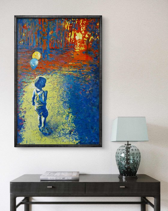 Dad, what kind of light is that?