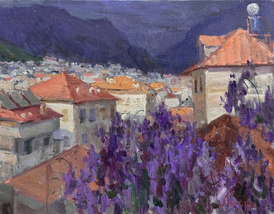 Evening Over Alanya