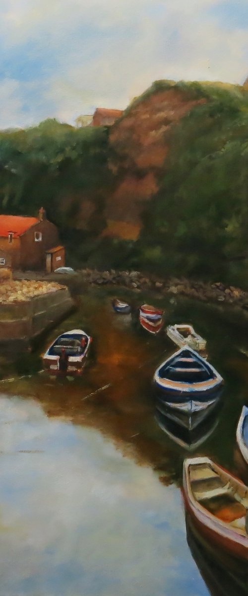 Staithes, North Yorkshire by Maureen Greenwood