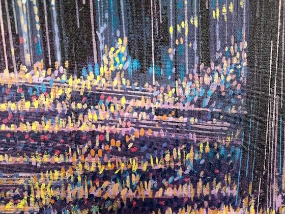 Light Through Winter Trees