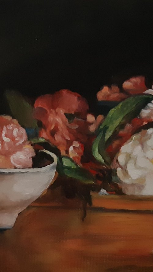 Flower still life by Viktória Déri