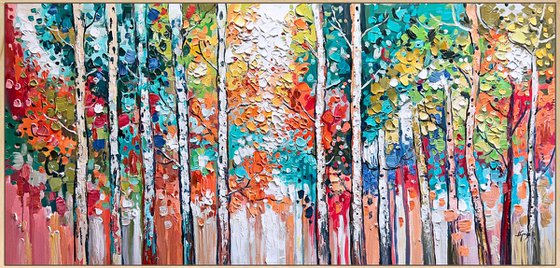 Birches Tapestry