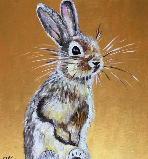 Golden bunny