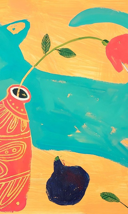 Flight with figs by Irina Plaksina