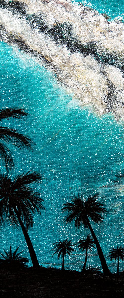 PALM TREES AND STARS by Rimma Savina