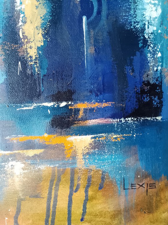 Midnight Rain Reflections