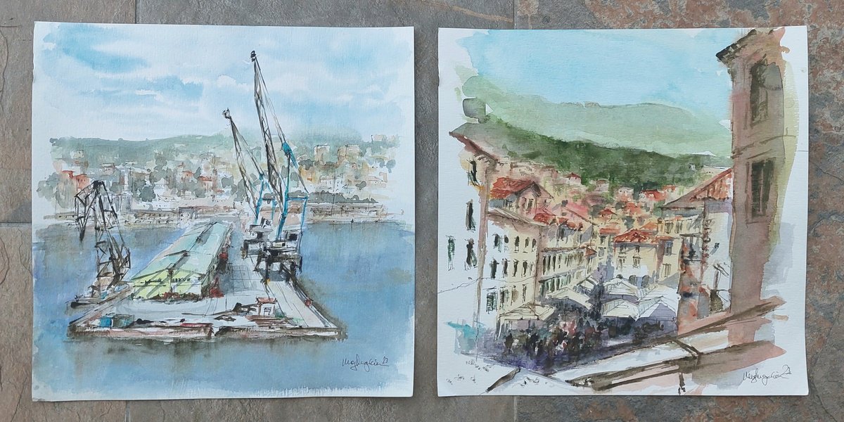 TRAVELLING BY THE ADRIATIC SEA - RIJEKA AND DUBROVNIK by Maylu Garci?a
