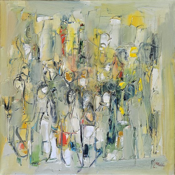 Yellow Green Composition