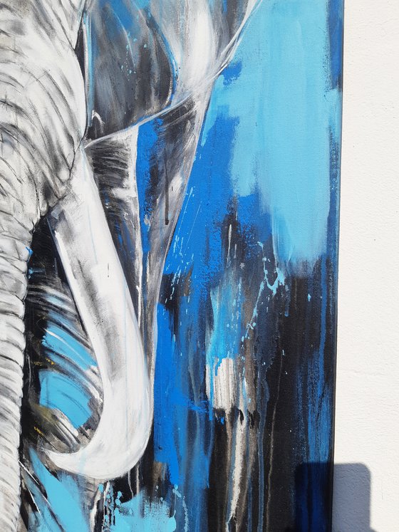 ELEPHANT #13 - Work Series 'One of the big five'