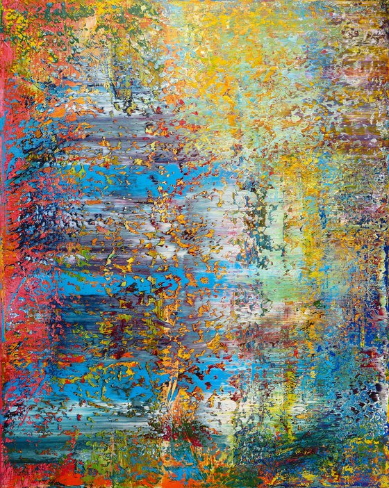 "The Shine" - Original abstract painting Abstract oil painting Canvas art