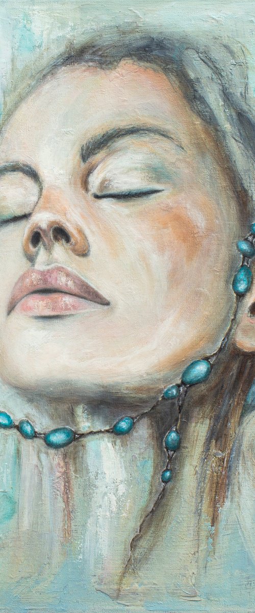 The Turquoise Thread: Stillness by Mila Moroko