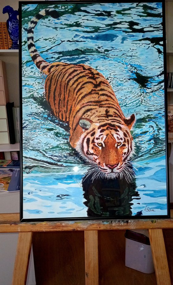 Floating Tiger