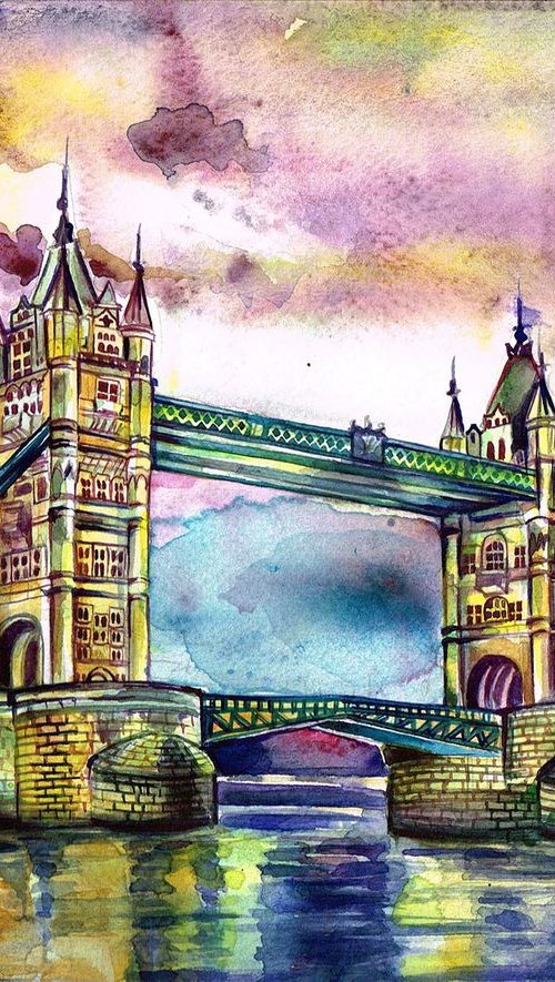 LONDON TOWER BRIDGE by Diana Aleksanian