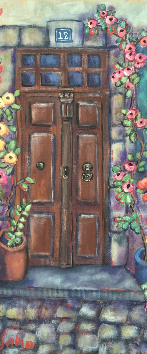 "A Doorway; Saint Remy" by Holly Wojahn