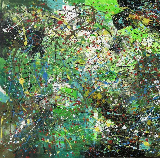 Diptych-Emerald Ethereal