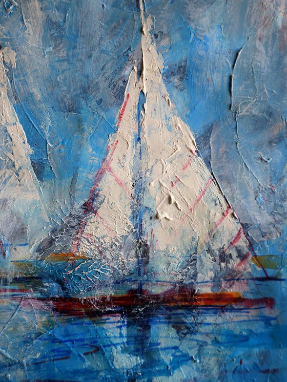 Sail and Blue