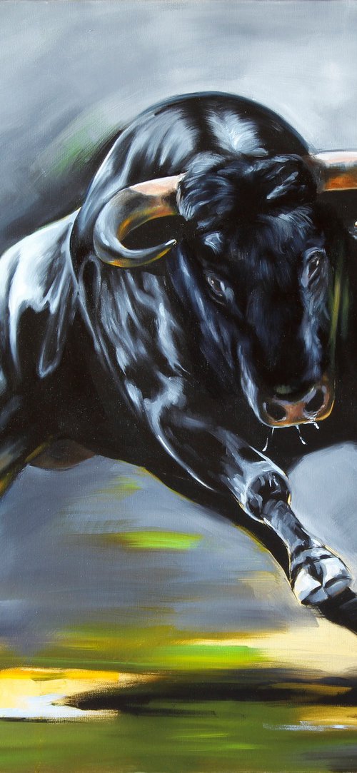 Bull power by Marie Madej