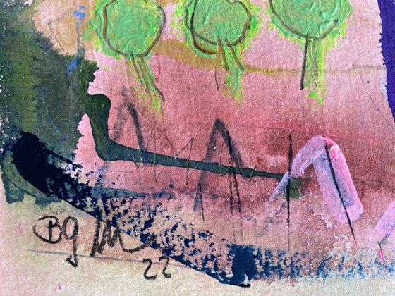 Over the Moon No.4 (paper)