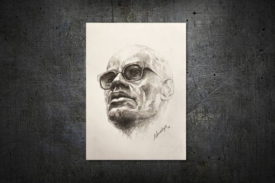 Portrait of Malcolm X
