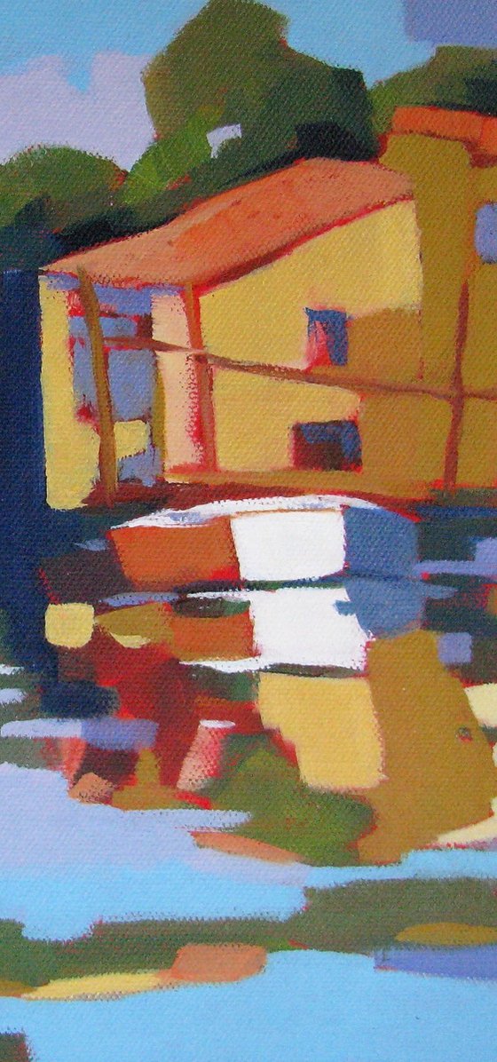 Riverside houses