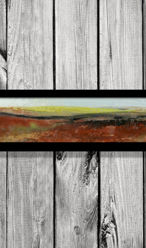Land Of Souls 8 - Textural Landscape Painting by Kathy Morton Stanion by Kathy Morton Stanion