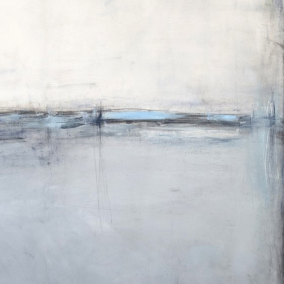 Gray with blue II