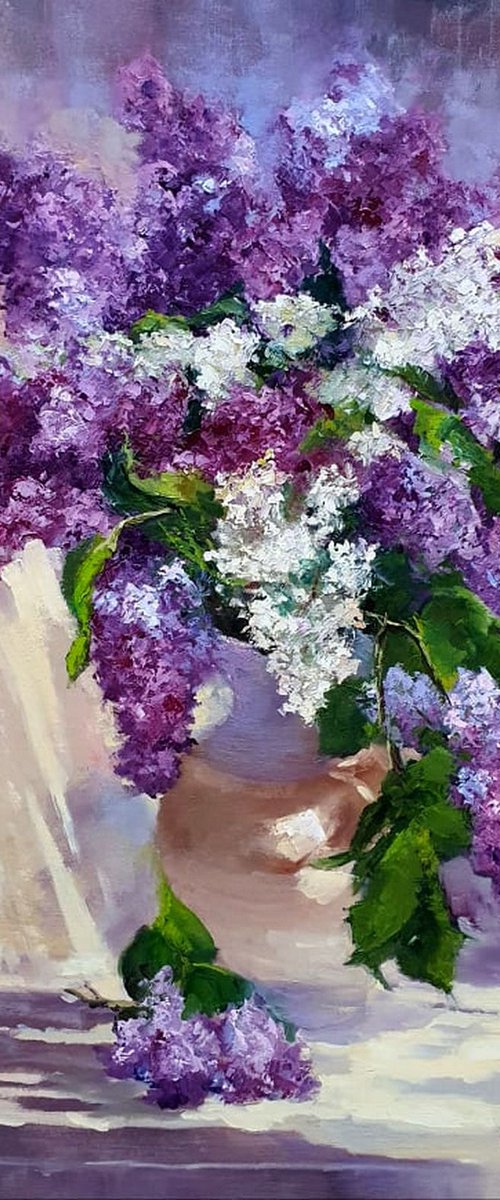 Lilac and Sun by Olga Egorov