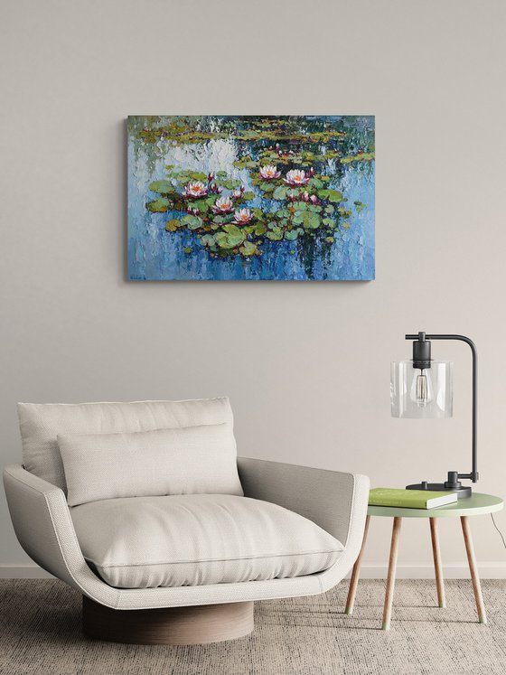 White Water Lilies