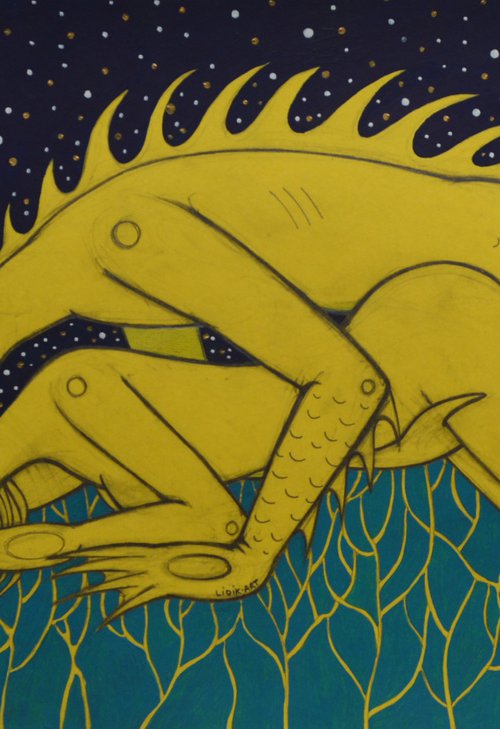 Reptilien in me by Lidia Matviyenko /Lidikart/