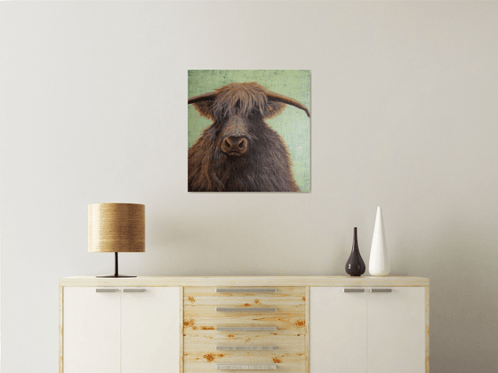 Highland Cow /  ORIGINAL PAINTING