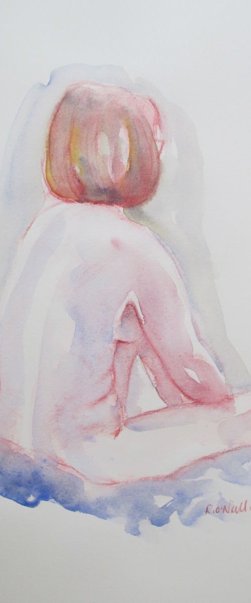 seated female nude by Rory O’Neill