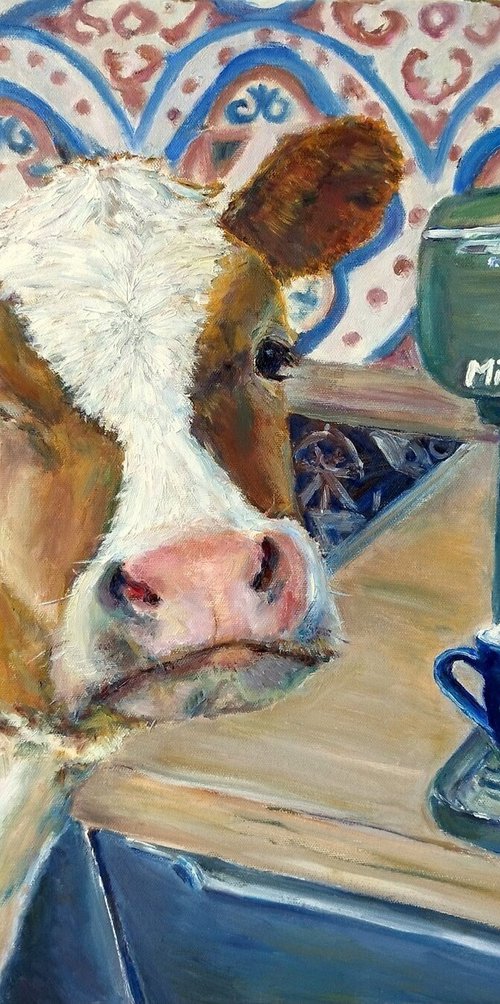 Milky Way, The  Cow At Home by Jura Kuba Art