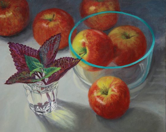 Apples and Glass