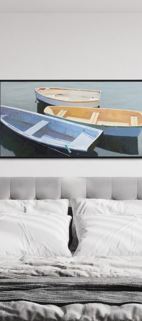 Boston Boats by Bo Kravchenko