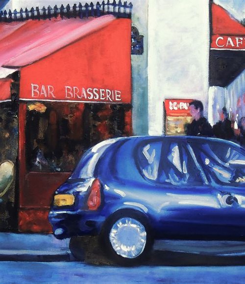 Busy corner, Paris . by Malcolm Macdonald