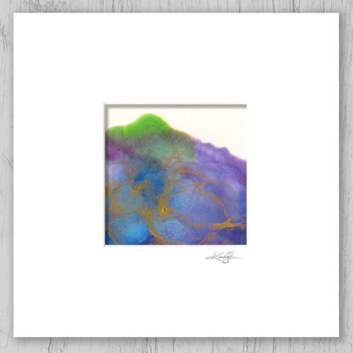 A Mystic Encounter 48 - Zen Abstract Painting by Kathy Morton Stanion by Kathy Morton Stanion