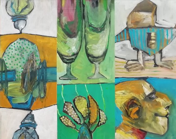 Abstract fragments 9