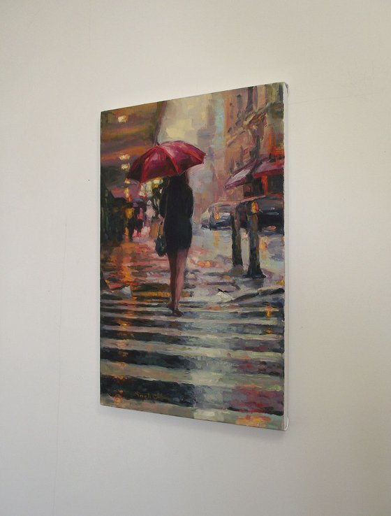 Evening rain