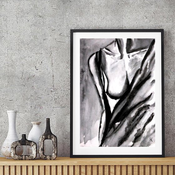 Female Nude Painting