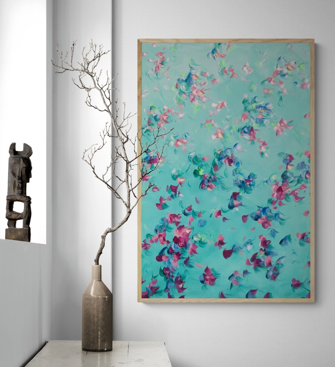 Petal Echoes By Katherine Spiller, 37 X 25, Artwork For Sale On Artfinder