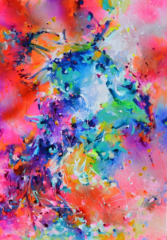 Colorful Abstract Reef Oasis